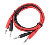 Marhynchus Cable de Prueba de Multímetro con Conector Banana, Sondas Aisladas con Clips, 40,6 Pulgadas para Pruebas Eléctricas de Laboratorio y Física Escolar