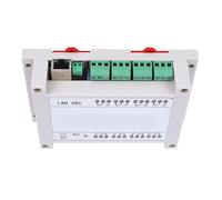 Marhynchus Controlador Remoto IP Módulo de relé Ethernet 8 Canales 250VAC 10A Servidor WEB Control de Acceso para Tableta Conmutación de Red (WHITE)