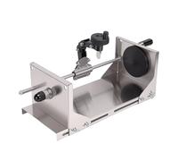 Marhynchus Cortador de Botellas de Vidrio, Kit de Herramientas de Volante de Acero Inoxidable para Botellas de Vino y Cerveza, Brazo de Corte Ajustable para Redondas y Cuadradas