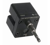 Marhynchus Crimpadora Asistida por Potencia de Impacto, Acero Inoxidable | Compatible con Destornillador de Impacto Hexagonal de 1,4 Pulg, Conducto Redondo Calibre 30,24, Uso de Aire Acondicionado,