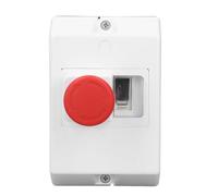 Marhynchus Disyuntor Protector de Motor, Reinicio Manual con Perilla de Parada de Emergencia y Luz de Señal, 230 V 240 V 400 415 500 690 CA, para Protección del Motor