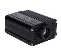 Marhynchus Kit de Motor de Luz LED de Fibra óptica RGBW de 16W con Control Remoto RF de 28 Teclas, Sincronización de Música para el Hogar, Dormitorio, Techo, Iluminación de Cielo Estrellado (Enchufe