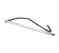 Marhynchus Llave de cadena de 24 pulgadas, llave de cadena de trinquete, herramienta de articulación de mango largo de diámetro ajustable para reparaciones de automóviles o instalaciones de tuberías