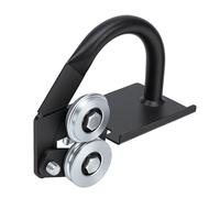 Marhynchus Máquina Portátil para Tirar de Bordes de Chapa de Metal, Herramienta Rodante Portátil, Construcción de Acero Resistente con 2 Rodillos Ajustables para Alisar y Formar B