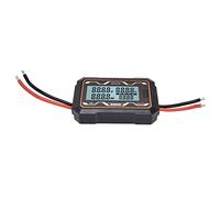 Marhynchus Monitor de Energía Digital Medidor de Potencia CC Monitor de Energía CC Retroiluminación de Pantalla Grande 0-60V 200A Voltaje Corriente Potencia AH WH para Solar Coche Industrial (200A)