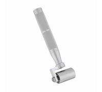 Marhynchus Rodillo de Presión de Acero Inoxidable de 40 Mm con Rueda Texturizada para la Instalación de Papel Tapiz - Herramienta Manual para Juntas y Paredes (DIY)