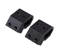 Marhynchus Soporte de Riel para Caja de Herramientas, Aleación de Aluminio, Soportes de Bloqueo Resistentes, 2 Piezas para Caja de Herramientas Empaquetada, Solución de Almacenamiento Seguro