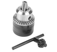 Marhynchus Taladro de Acero Inoxidable, Aplicaciones Amplias, Llave de Chuck, Superficie Pulida, Mano de Obra Fina, con Mini Llave de Fuck para Taladros de Energía Eléctrica por Tapa y Prensas de