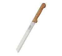 Marietti 443.00 PANE - Cuchillo de pan con mango de madera remachada, 22 cm, filo ondulado