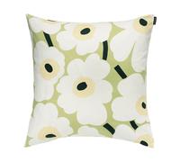 Marimekko Funda de cojín Pieni Unikko 50x50 cm Pera. blanco roto. melón