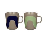 Marimekko Taza Seireeni 25 cl 2 unidades Tierra-azul oscuro