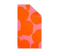 Marimekko Toalla de baño Iso Unikko Pink-orange red. 100x180 cm