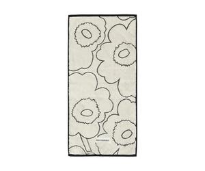 Marimekko Toalla Piirto Unikko 50x100 cm Ivory-black