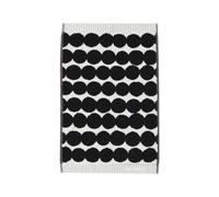 Marimekko Toalla Räsymatto. negro toalla de invitados 30 x 50 cm