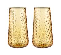 Marimekko Vaso Syksy long tumbler. 2-pack Honey