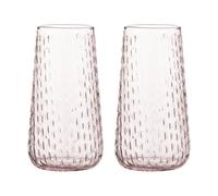 Marimekko Vaso Syksy long tumbler. 2-pack Rosa claro