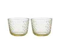Marimekko Vasos Syksy 2 dl 2-pack Pale yellow