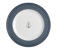 Marine Business Sailor Soul - Plato Plano con diseño Elegante, Multicolor, Talla única