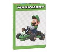 Mario Kart - Diario escolar oficial Mario Kart, diario de 12 meses ideal para la escuela primaria, con tapa acolchada y 320 páginas interiores impresas a color, 13 x 17,8 cm