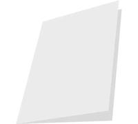 Mariola pack de 50 subcarpetas de cartulina 180gr - formato folio - ranura para fastener - color blanco