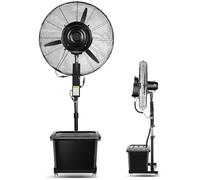 MARIYCH Ventilador Nebulizador Industrial con Depósito 42L | Altura Ajustable, 3 Velocidades para Hogar, Oficina o Dormitorio (25.6in)