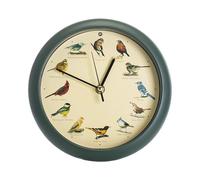 Mark Feldstein and Associates - Reloj de Pared o Escritorio con diseño de pájaro Cantante, 8 Pulgadas