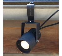 Markslöjd Foco LED Garden 24, negro, 9 vatios