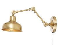 Markslöjd Grimstad lámpara de pared 1x60 W latón 108115