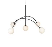 Markslöjd Heaven lámpara colgante 5x28 W blanco-negro 107560