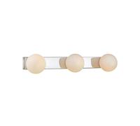 Markslöjd Mini lámpara de pared 3x18 W blanco-cromo 106382