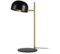 Markslöjd Pose lámpara para escritorio 1x25 W negro-latón 107938