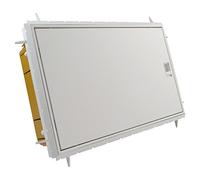 MARLANVIL 990.12 M-L 0012 - Caja de distribución para ambientes húmedos, IP65, 12 módulos, caja de fusibles empotrada
