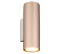 Trio Leuchten Aplique de pared MARLEY 212400265, Metal Coffee/Warm Grey, excl. 2x GU10