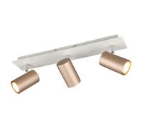 Trio Leuchten Barra de focos MARLEY 802400365, Metal Coffee/Warm Grey, excepto 3x GU10