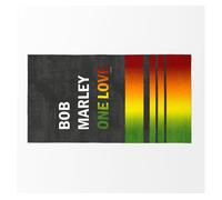 Marley - toalla playa - microalgodón premium -75x150 cm - fabricado en españa - one love