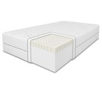 MARPUR Colchón de espuma 140 x 200 Memory H3, color blanco, látex, altura 11 cm
