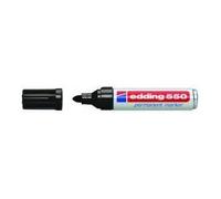 Marqueur permanent eDDING 550-001 3-noir 4 mm