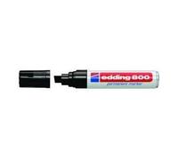 Marqueur permanent eDDING 800-001 4-noir 12 mm