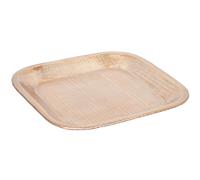 Marrakesch Orient & Mediterran Interior Bandeja Portavelas Aluminio Dorado