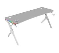 Mars Gaming Mesa 160x60x74cm - RGB - Blanco