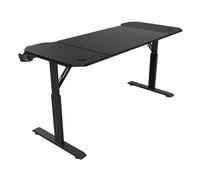 Mars Gaming Mesa MGD-ERGO140 Altura ajustable 3 posiciones Ergonómica alfombrilla 140x60cm Negro