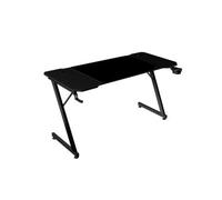 Mars Gaming Mesa MGD-X140 Ergonómica 140x60cm Alfombrilla XXL Soporte auriculares y bebida Negro