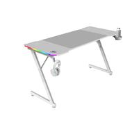 Mars Gaming Mesa Gaming MGD-X140RGB Ergonómica ARGB Fibra Carbono Alfombrilla XXL 140x60 Blanco