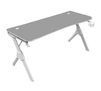 Mars Gaming Mesa gaming MGD140 – 140 x 60 x 75 cm – Blanca