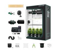 MARS HYDRO TSL2000 Kit Tienda de Cultivo Inteligente,Controlador Integrado WiFi,Luz LED Cultivo Programable Regulable,120x60x180cm Lámina Alta Reflectividad 1680D,Kit Ventilación Automática 4 Pulgadas