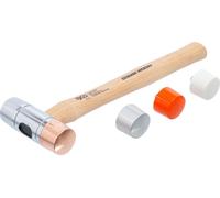 Martillo BGS technic con cabezales intercambiables, 892 g