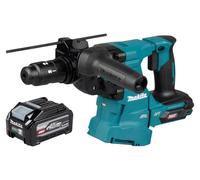 Martillo combinado a batería Makita HR 012 GU1, 40 V máx., 3,3 J, SDS plus, sin escobillas + 1 batería de 4,0 Ah —sin cargador—