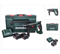 Martillo combinado sin cable Metabo KH 18 LTX 24 18 V 2,1 J SDS plus + 2x batería 4,0 Ah + cargador + metaBOX ( 601712510 )