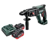 Martillo combinado sin cable Metabo KH 18 LTX 24 18 V 2,1 J SDS Plus + 2x batería LiHD 8,0 Ah + cargador