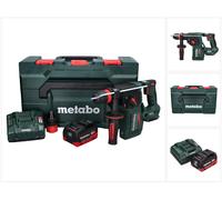 Martillo combinado sin cable Metabo KH 18 LTX BL 24 Q 18 V 2,2 J + 1x batería recargable 10,0 Ah + cargador + metaBOX
